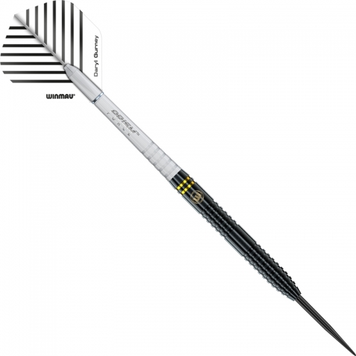 ротики Winmau Daryl Gurney Black Edition steeltip 25gr (профессиональный уровень)