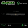 Дротики Winmau Sniper Black steeltip 24gr (профессиональный уровень)